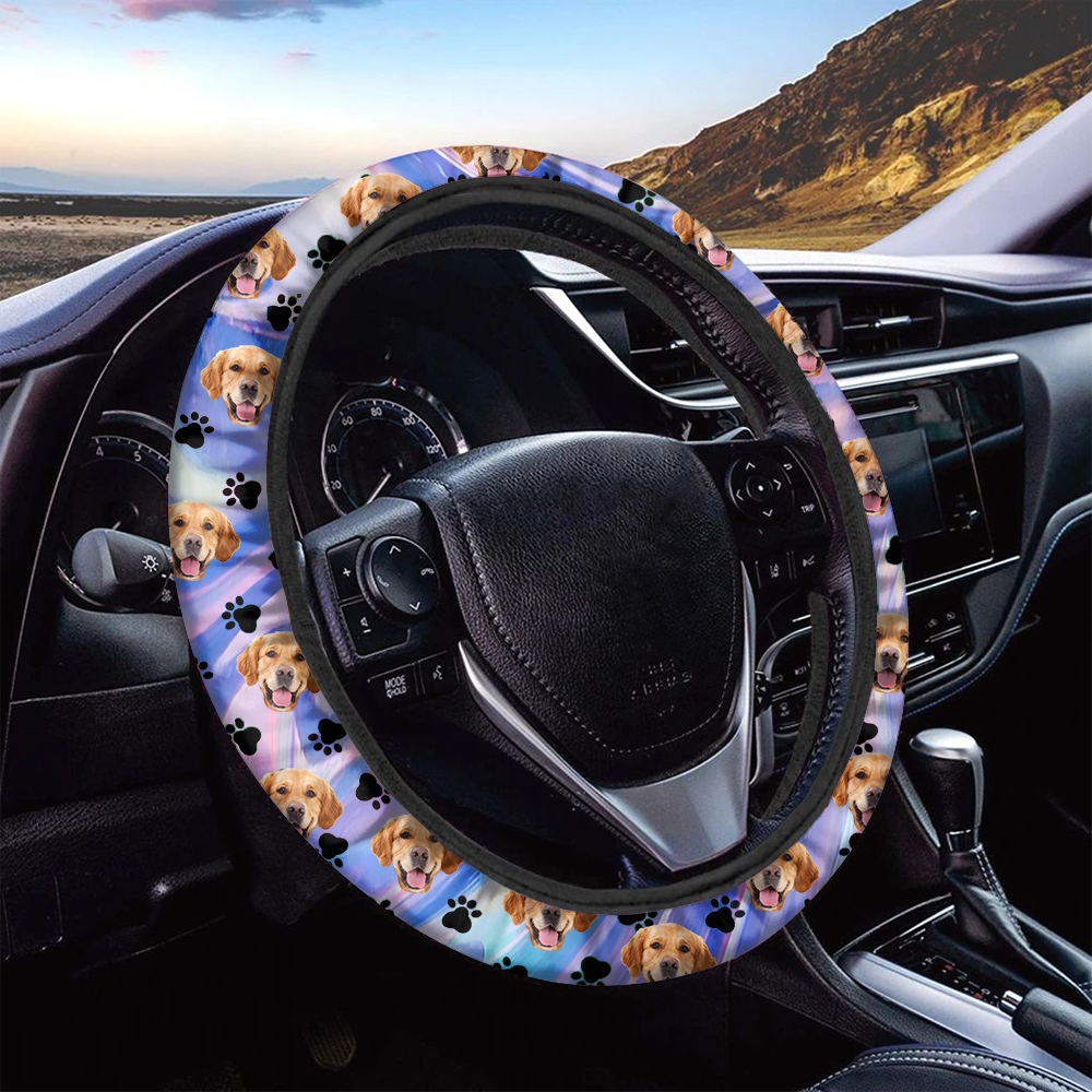 Exquisite Auto-Auto-Lenkrad-Sonnenblende, Seitenfenster-Jalousie, silber  beschichteter Stoff-Lenkradabdeckung, Sonnenschutz-Zubehör