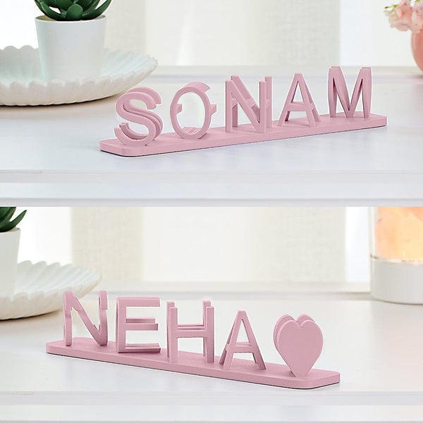 Dual Name Illusion Liebe 3D gedruckt als süße Geschenke