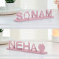 Double Name Illusion Love 3D utskriven som en söt present