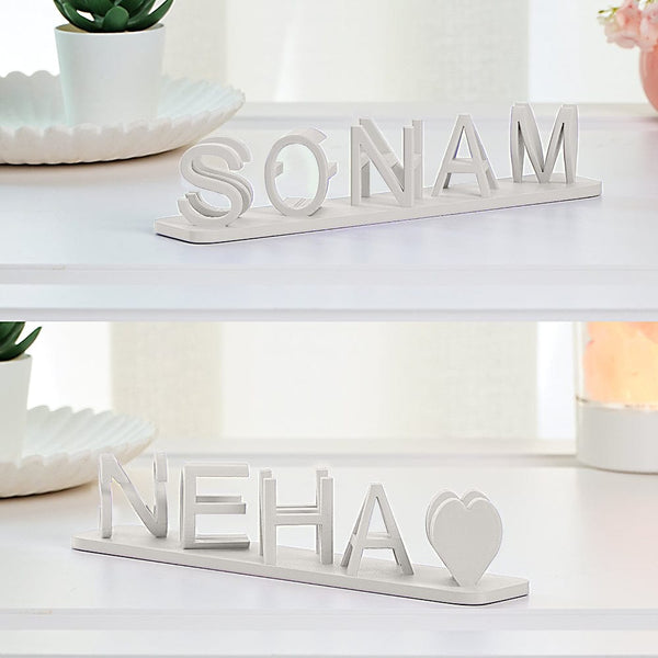 Dual Name Illusion Liebe 3D gedruckt als süße Geschenke