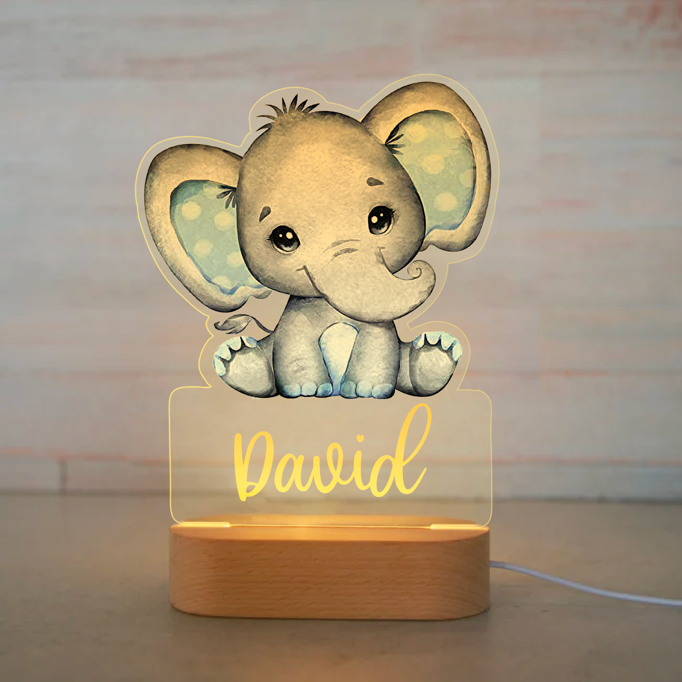 Luz de sueño animal personalizada