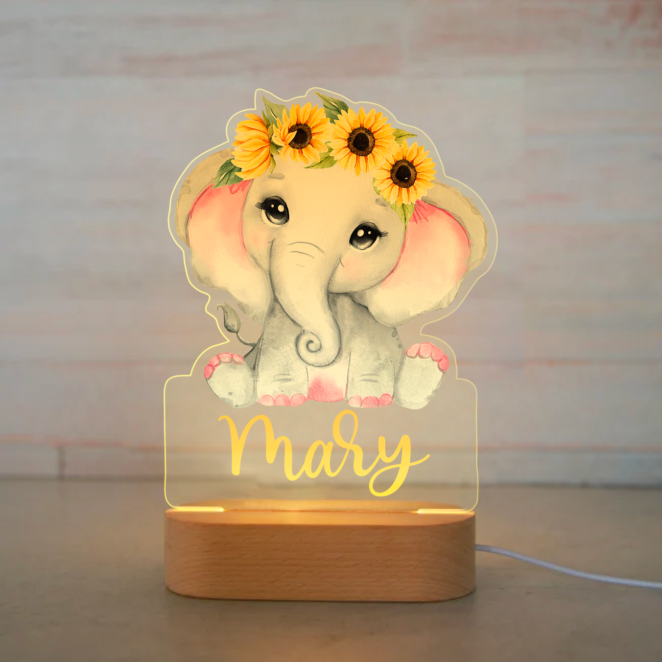 Lampe de rêve animalière personnalisée