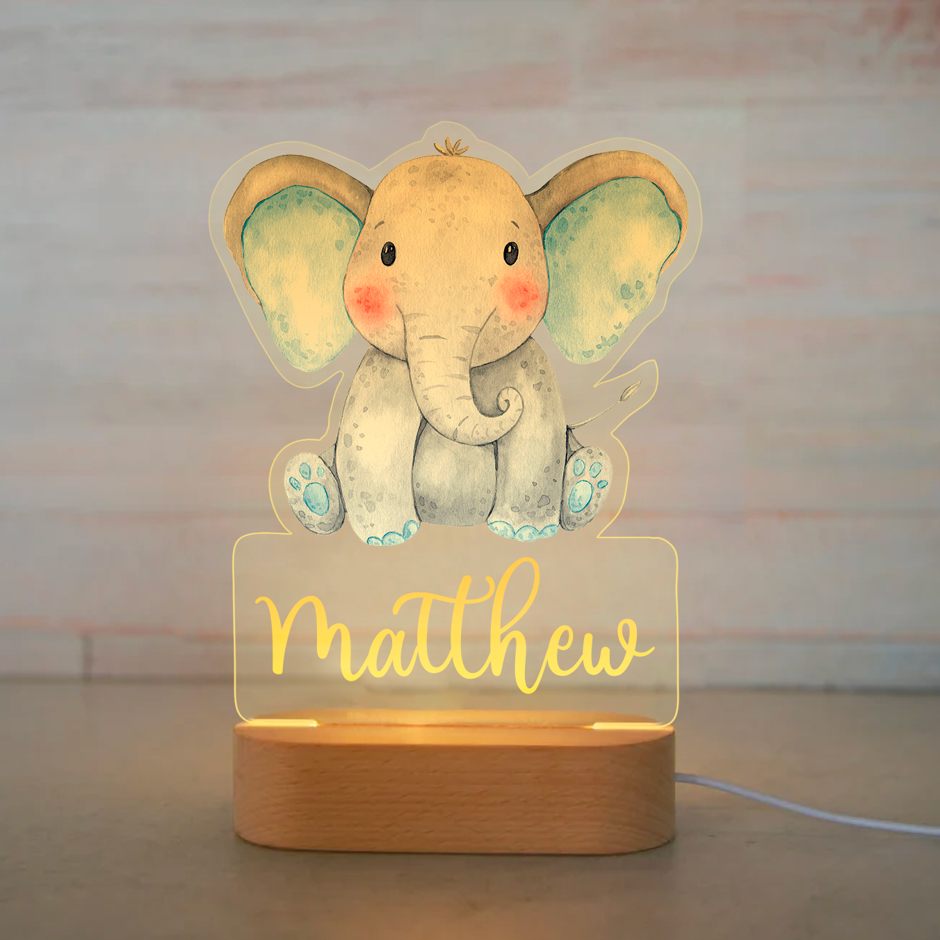 Personalized animal dream light