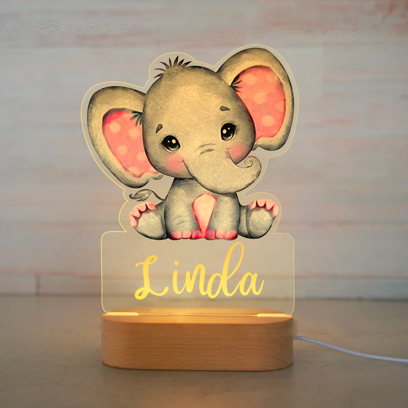 Personalized animal dream light